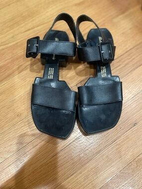 ROBERT CLERGERIE Geometeic Sandals wmns 7 high end footwear